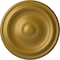 Ekena Millwork Maria Ceiling Medallion (Fits Canopies up to 1 3/4"), Hand-Painted Pharaohs Gold, 9 5/8"OD x 1 1/8"P CM09MAPGS - alternate 1